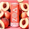 Image 1 : Zoa Energy Drink, White Peach, 12 x 355 mL Cans