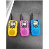 Image 1 : Set of Three SamJUN Walkie-Talkies with Colorful Casings