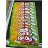 Image 1 : Lot of 12 Lik-M-Aid Fun Dip Packs – Cherry, Orange, and Grape, 40.5g Each