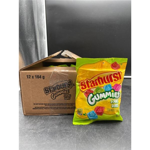Starburst Gummies Sours, 12 Packs, 164g Each