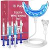 Image 1 : Pdoo Teeth Whitening Kit with LED Light and Gel, FDA Registered