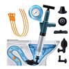 Image 1 : Mogenkailong Power Air Plunger for Toilet with Visual Air Pressure Gauge