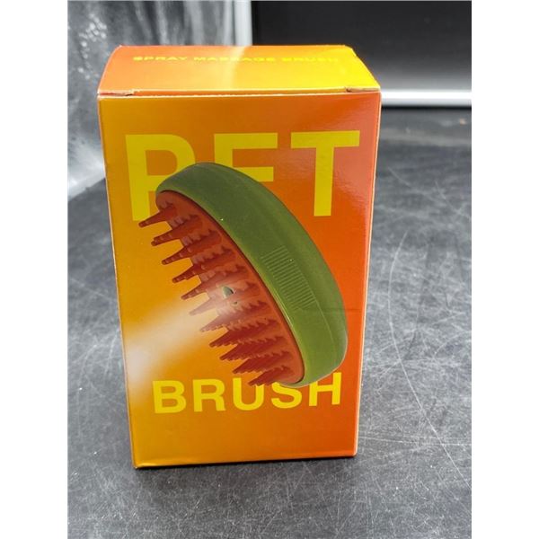 Antomin Green Steam Brush-Spray Massage Brush for Pets