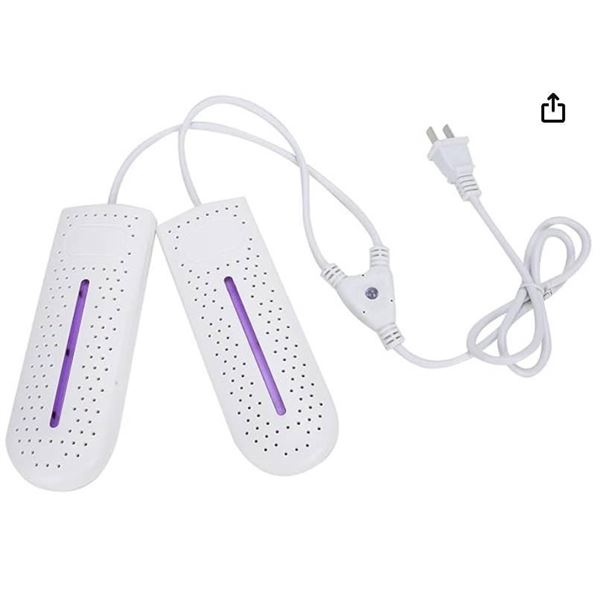 Shoe Dryer, 360° Heating Quick Drying Portable Boot Dryer, No Noise Foot Dryer