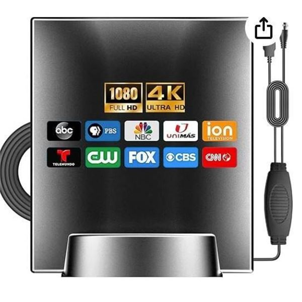 HiDB HD Digital Home TV Antenna with Detachable Amplifier