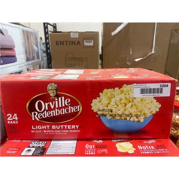 Orville Redenbacher Light Buttery Popcorn, 24 Bags