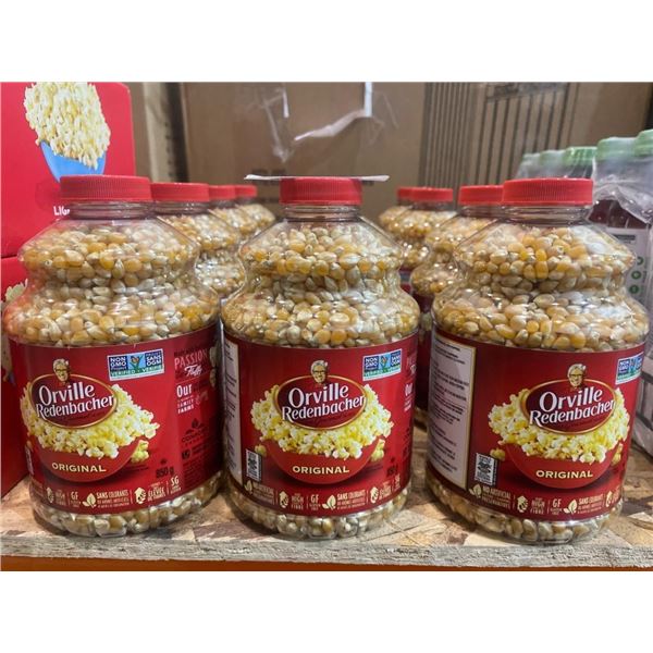 Orville Redenbacher Popcorn – 6 Containers, 30 Ounces Each