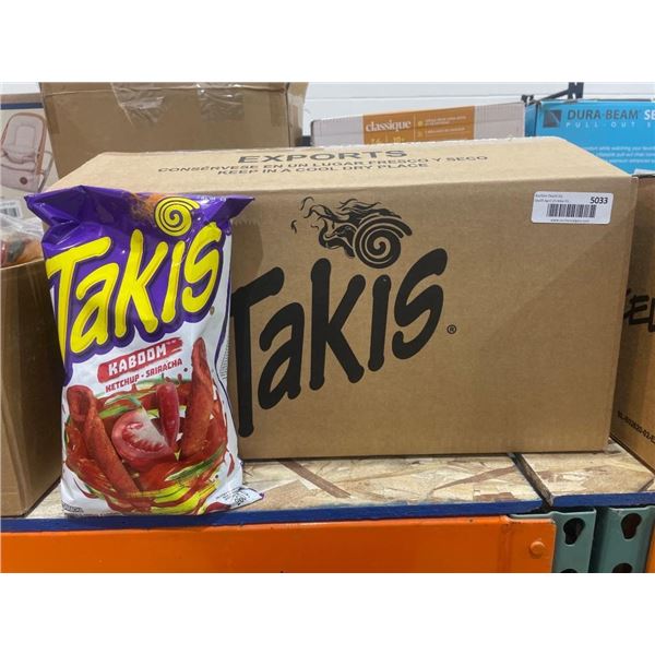 Takis Ketchup-Sriracha Rolled Tortilla Chips, 14 x 260g