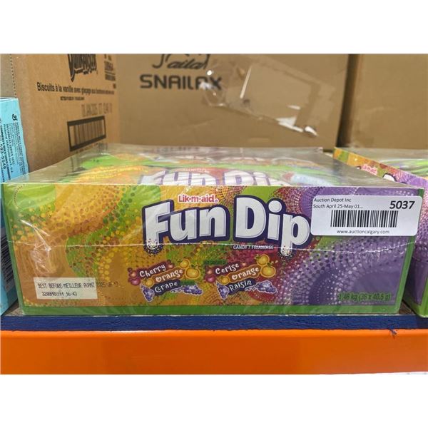 Lik-M-Aid Fun Dip Candy, 1.46 kg (36 x 40.5 g) Variety Pack