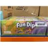 Image 1 : Lik-M-Aid Fun Dip Candy, 1.46 kg (36 x 40.5 g) Variety Pack