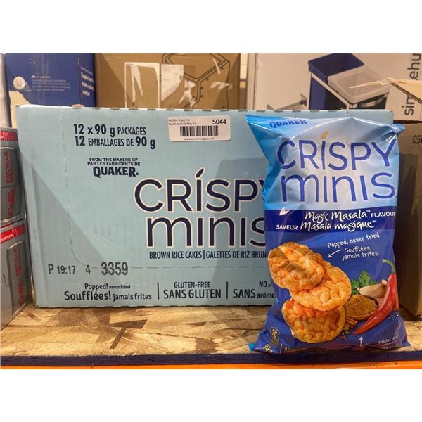 Quaker Crispy Minis, Magic Masala Flavor, 12 x 90 g Packages
