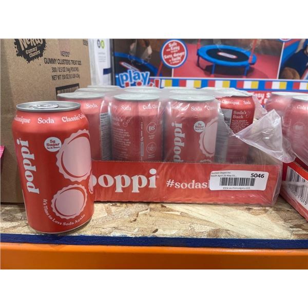 Poppi Classic Cola Soda 12 x 355ml