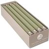 Image 1 : Northern Lights 12in Premium Tapers, Sage, Made in Germany