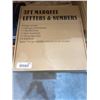 Image 1 : 3FT Marquee Letters and Numbers Set