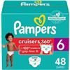 Image 1 : Pampers Cruisers 360 Size 6 Disposable Diapers Pack (48 Count)