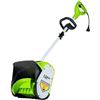 Image 1 : Greenworks 12-Inch 8A Electric Snow Shovel with Adjustable Handle