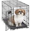 Image 1 : MidWest iCrate 1-Door Folding Crate with Secure Features