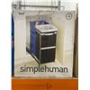 Image 2 : Simplehuman Dual Compartment Recycler Trash Can