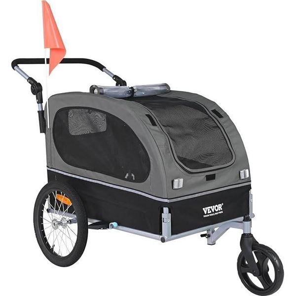 Vevor Pet Bike Trailer Model TS810 Tow/Hand Push