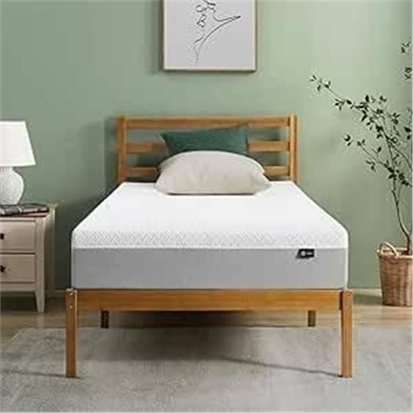 Zinus Twin Mattress – 10 Inch Green Tea Essential Memory Foam Mattress, Affordable Mattress