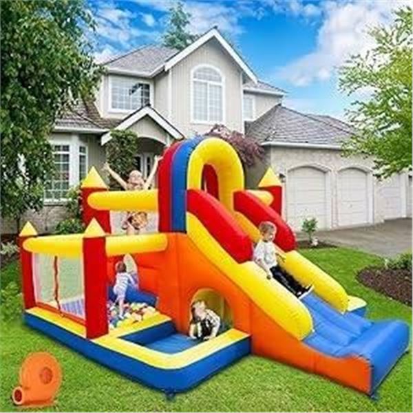 Umbalir Inflatable Bounce House with Ball Pit and Slide