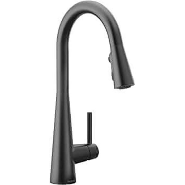 Moen Sleek Spot Resist Stainless One-Handle High Arc Pulldown Kitchen Faucet