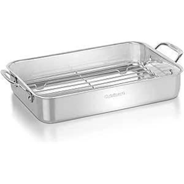 Cuisinart S/S 14-Inch Lasagna Pan with Rack Model 7117-14RRPI