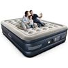 Image 1 : Idoo Queen Size Air Mattress with Built-In Pump