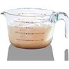 Image 1 : 8 Cup Large Glass Measuring Cup – Kitchen Mixing Bowl Liquid Measure Cups Glass Tupperware 