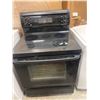 Image 1 : Ge 30'' Electric Cooker - Vitroceramic - Black - Oven with Range