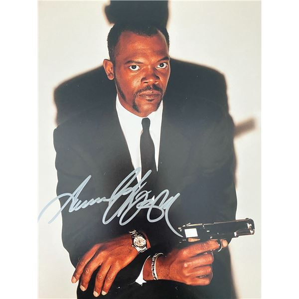 Pulp Fiction Samuel Jackson signed photo