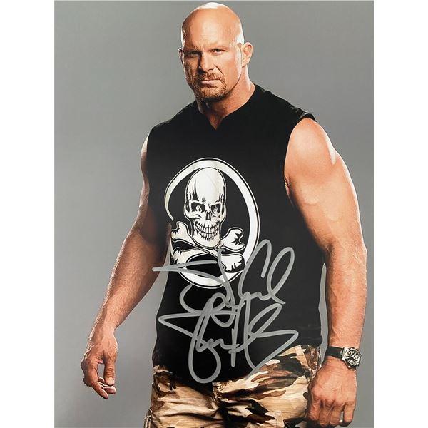 WWE Stone Cold Steve Austin signed photo