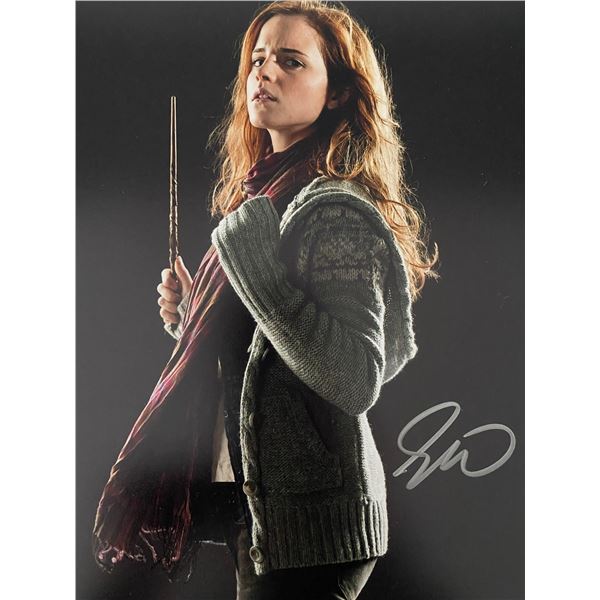Harry Potter Emma Watson signed photo