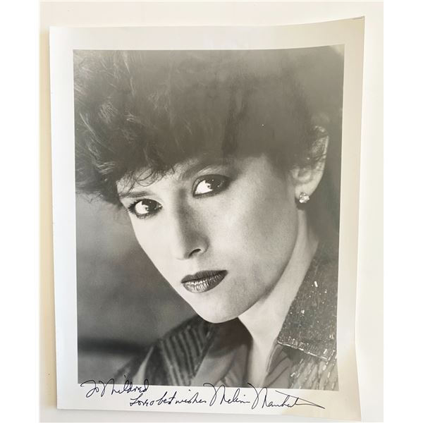 Melissa Manchester signed photo