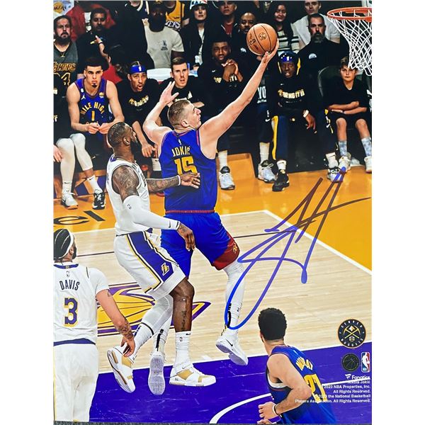 NBA Denver Nuggets Nikola Jokić signed photo