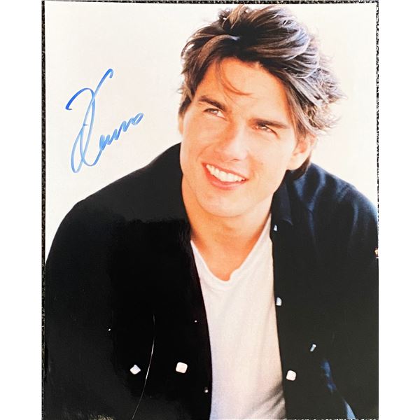 Tom Cruise signed photo