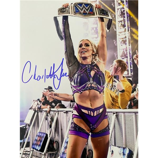 WWE Charlotte Flair signed photo