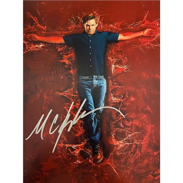 Dexter Michael C Hall signed photo
