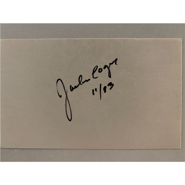 The Little Rascals Jackie Cooper signed photo