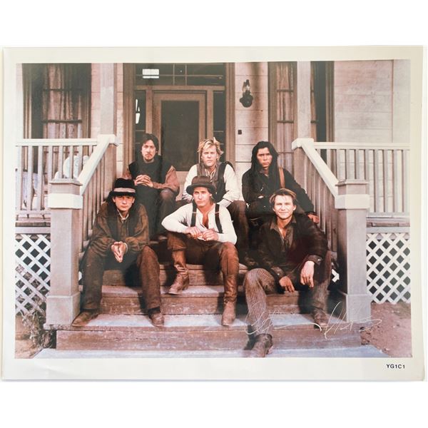 Young Guns II Christian Slater signed movie photo