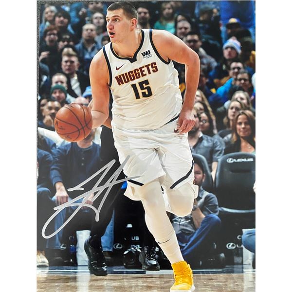NBA Denver Nuggets Nikola Jokić signed photo
