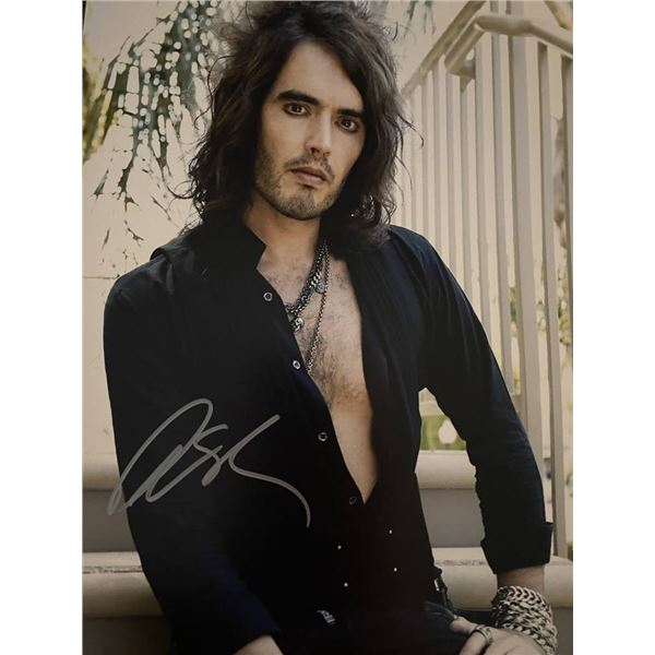 Forgetting Sarah Marshall Russell Brand signed movie photo