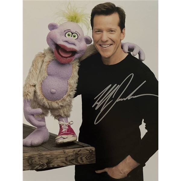 Comedian Jeff Dunham signed photo