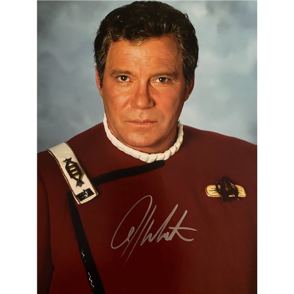 Star Trek William Shatner signed photo