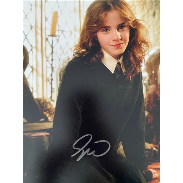 Harry Potter Emma Watson signed photo