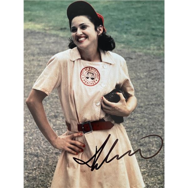 A League of Their Own Madonna signed photo