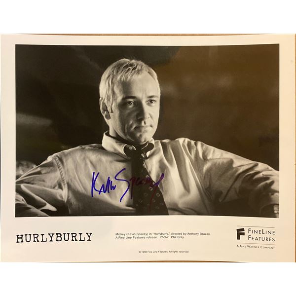 Hurlyburly Kevin Spacey signed movie photo