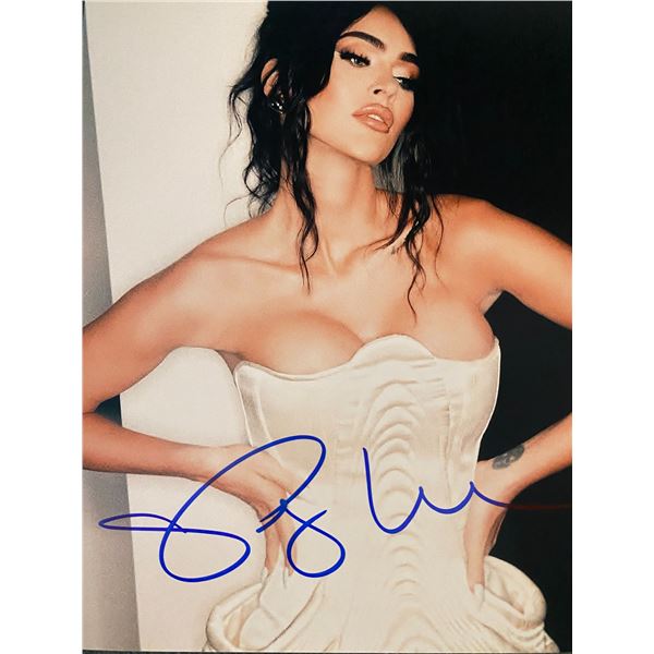Transformers Megan Fox signed photo