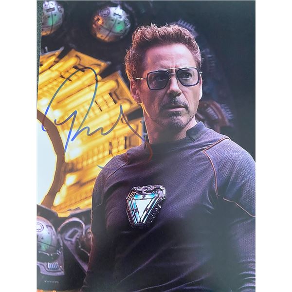 Ironman Robert Downey Jr signed photo