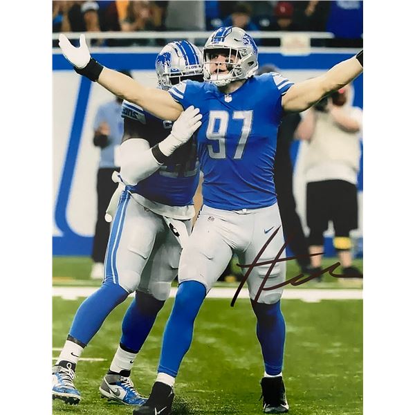 Detroit Lions Aidan Hutchinson signed photo